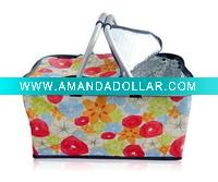 Wholesale fashion folding cooler basket