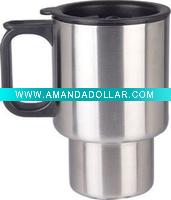 stainless steel mug