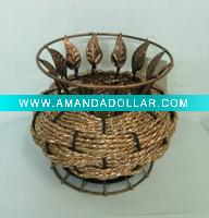 Wholesale Short Metal Flower Vase