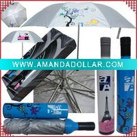 Wholesale advertising wine bottle umbrella