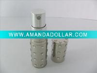 Wholesale Iron perfume bottle with silver acrylic gemstone