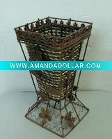 Bronze Flower Vase