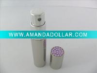 Wholesale Iron perfume bottle with violet gemstone