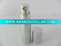 Concise silver perfume bottle