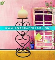 Iron Candle Holder