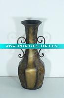 Wholesale metal flower vase