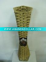 Wholesale Tapered Weaving Flower Vase