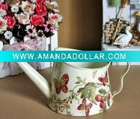 iron flowerpot