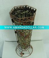 Wholesale Welded Iron Flower Basket Holder