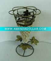 Iron Flower Support Holder