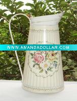 Wholesale Stripe Rose Pitcher