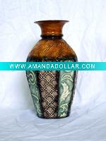 Wholesale asia style vase,jade finish