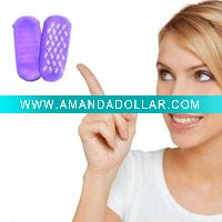 Wholesale skin whitening spa gel socks