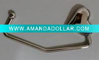 Wholesale HL017 foldable bag hook,promotional gift,metal bag hook