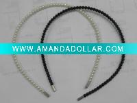 2asst pearl headband