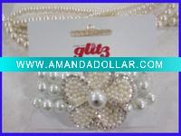 Wholesale flwoer pearl & stone bracelet