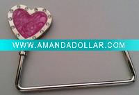 Wholesale HL009 foldable bag hook,promotional gift,metal bag hook