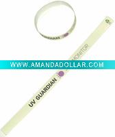 Wholesale Patented UV Sunsense UV Sunscreen Monitoring Wristband