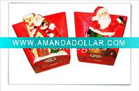 Wholesale New Arrival! Father Christmas ceramic flowerpot/Santa Claus porcelain vase