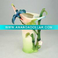 Wholesale Veautiful ceramic bamboo vase, home decoration
