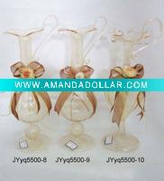 Wholesale glass flower vase JYyq5500-5-6-7