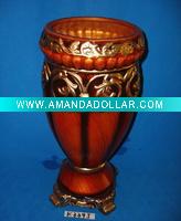 porcelain flower vase