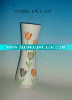 ceramic flower vase