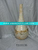 2011 new style decorative electroplated ceramic vase
