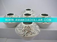 decorated ceramic porcelain vase
