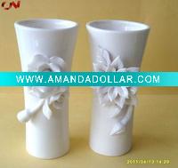Wholesale Glazed Flower Vase With Flower