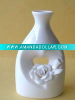 Glazed Porcelain Vase