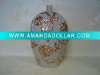 Wholesale new design electroplated vase