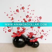 Wholesale glazed ceramic flower vase