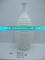 white ceramic vase