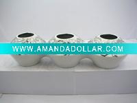 Decorative porcelain electroplating vase