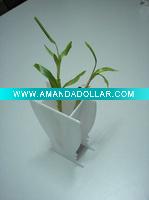 customised acrylic/perspex vase