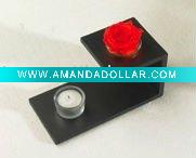 Acrylic vase with simple design