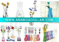 Wholesale Foldable plastic vase
