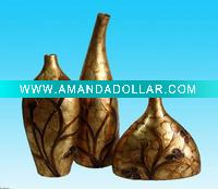 Archaized resin vase--hotsale