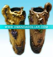 Wholesale Couple archaized resin vase