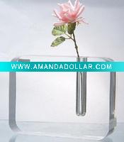 Wholesale transparent acrylic vase