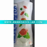PVC flower vase folding plastic vase
