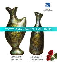polyresin flower vase (LF09A046-047)