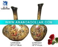 polyresin flower vase (LF09A024-025)