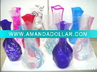 Wholesale folding plastic flower vase