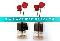 acrylic flower vase