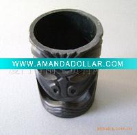 Wholesale PU pen/pencil vase,wooden brush pot