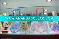 Wholesale foldable plastic vase