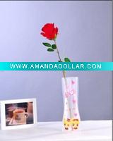 PVC flower vase