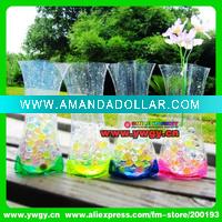 Wholesale More than 1000 styles top quality new arrival FREE SAMPLES mix styles&colors new products for 2011 foldable pvc vase